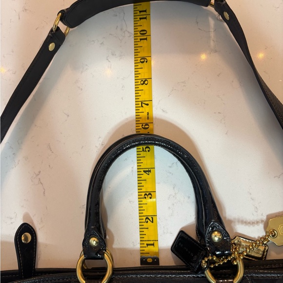 Coach Madison Op Art Sabrina Satchel Bag w/3 hang tags - Picture 8 of 11